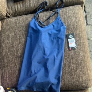 Blue Strappy top size XS
